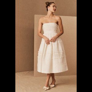 BHLDN Evelina Gown/Fondant Tea Dress